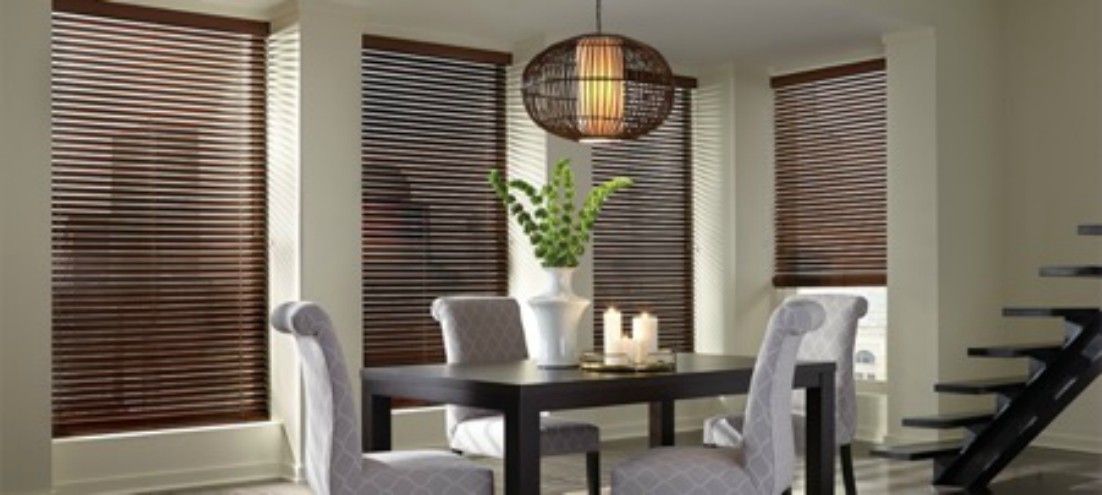 wooden blinds