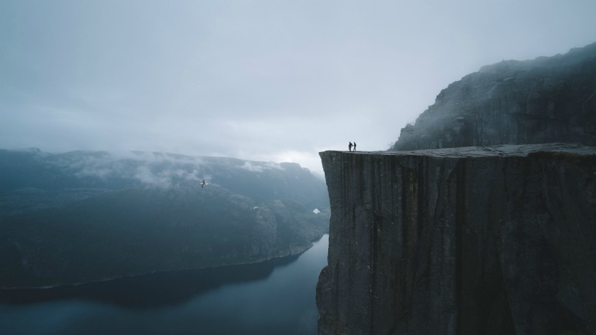 Norway cliff