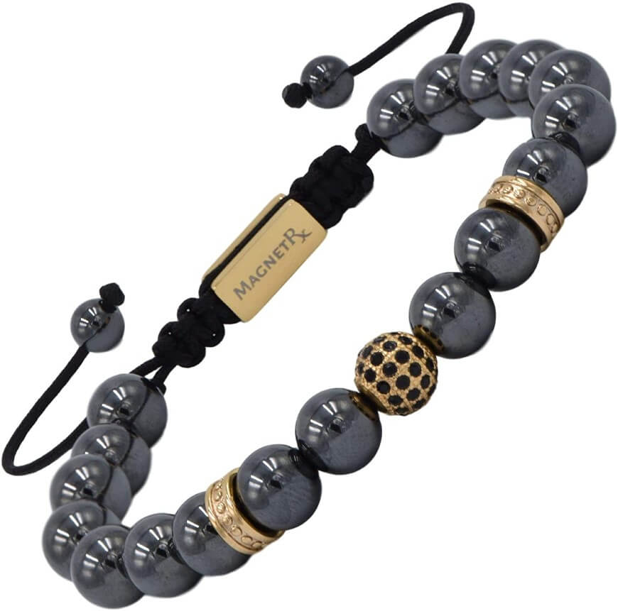hematite beads with magnetic therapy