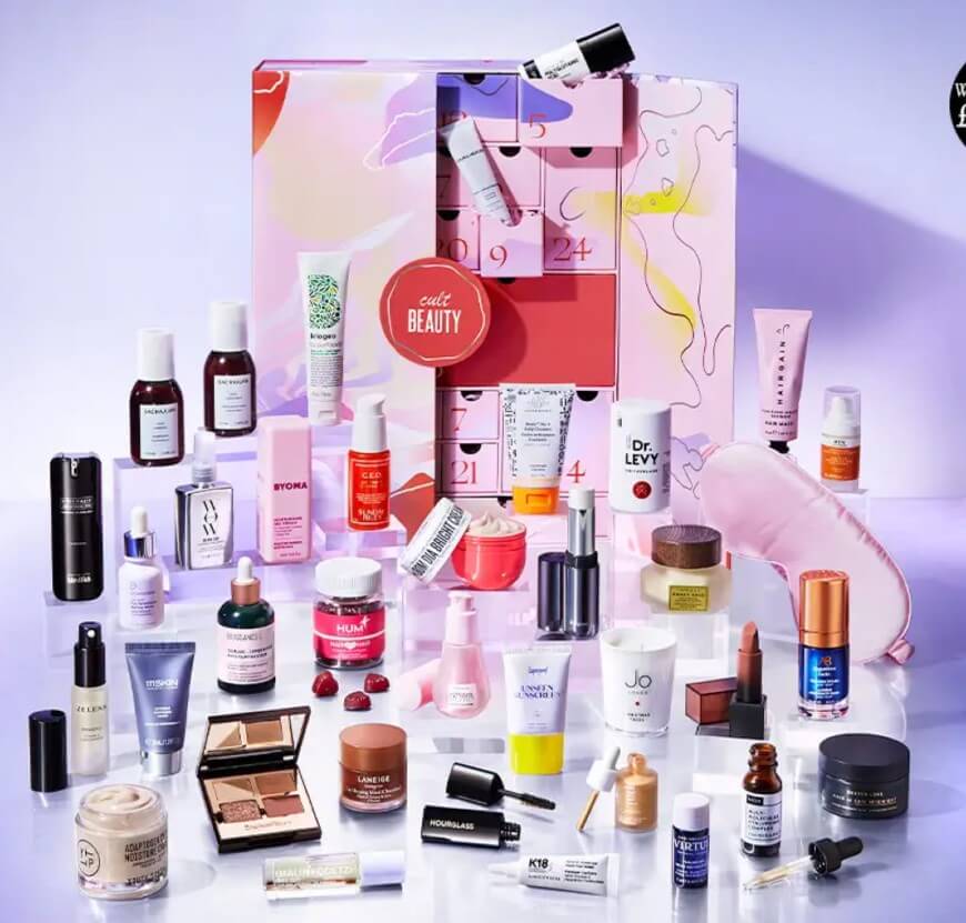cult beauty advent calendar 2022