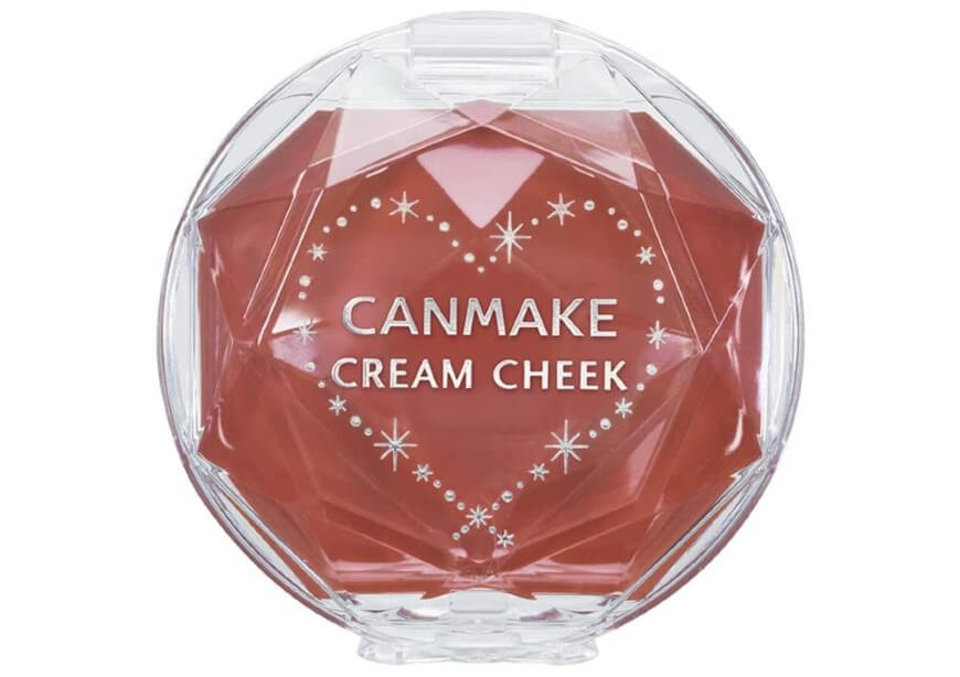 cream blush in a pan from Korea