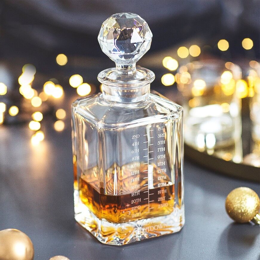 whisky decanter advent calendar