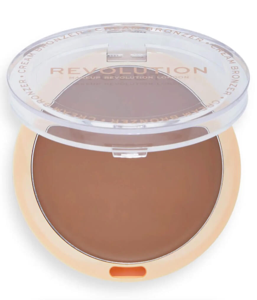 affordable charlotte tilbury cream bronzer dupe from makeup revolution
