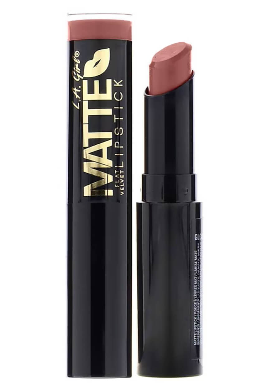la girl lipstick in the shade snuggle