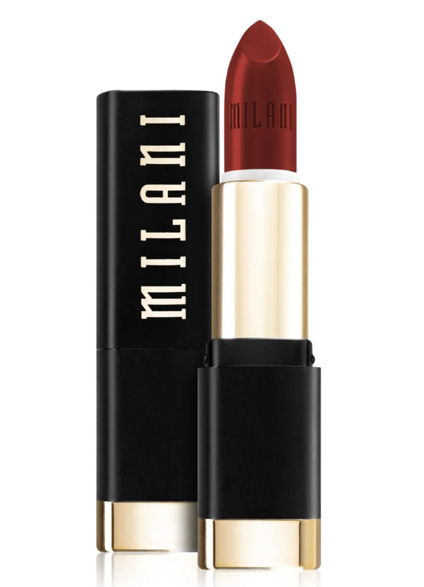 pillow talk lipstick dupe from milani in the shade i am confident