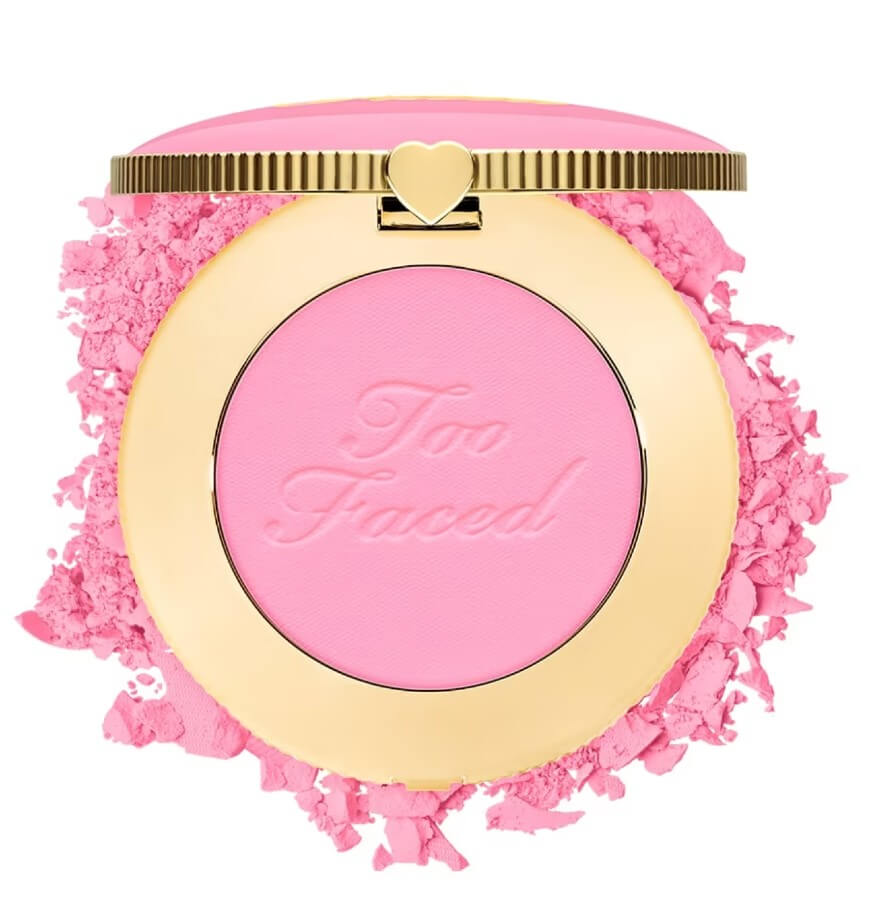candy clouds blush from too faced