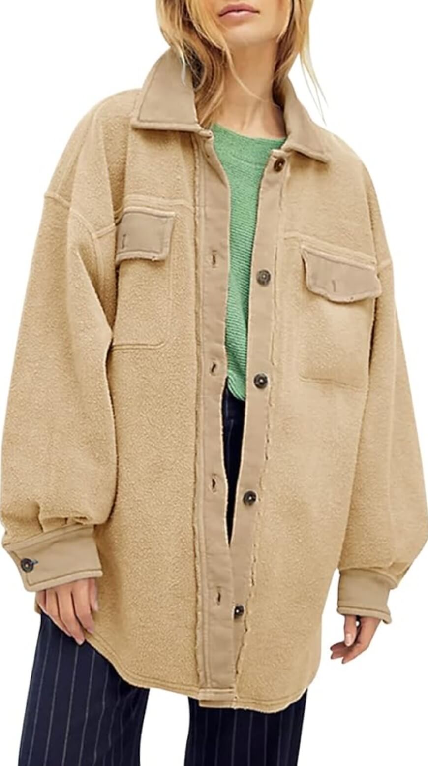 beige ruby jacket dupe from amazon