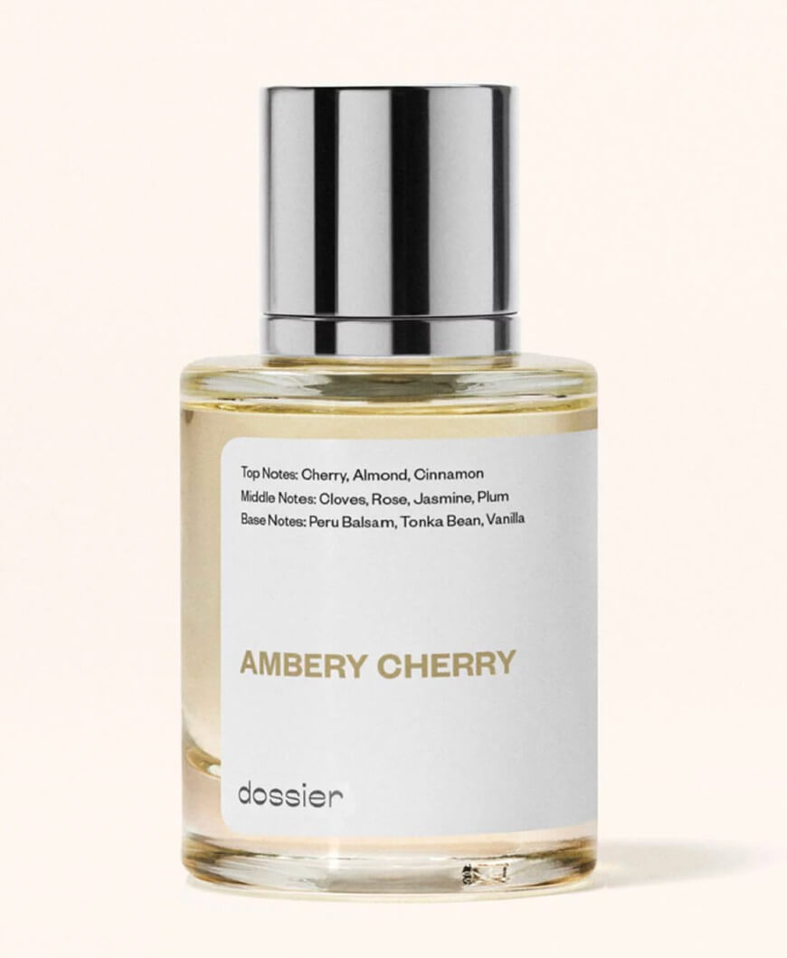 ambery cherry perfume from dossier