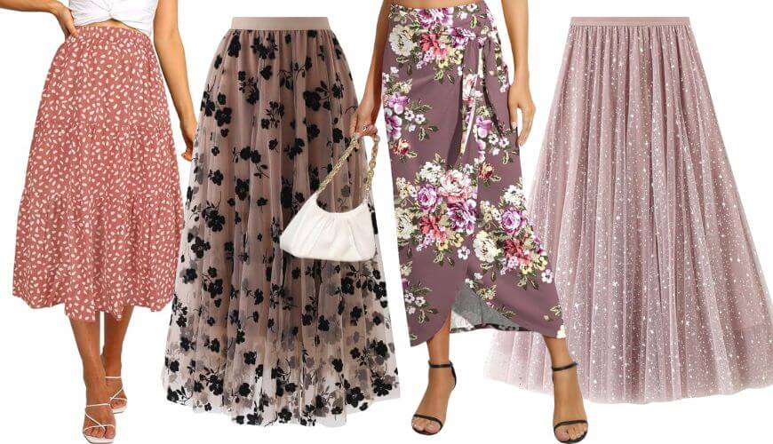 skirts perfect for high tea