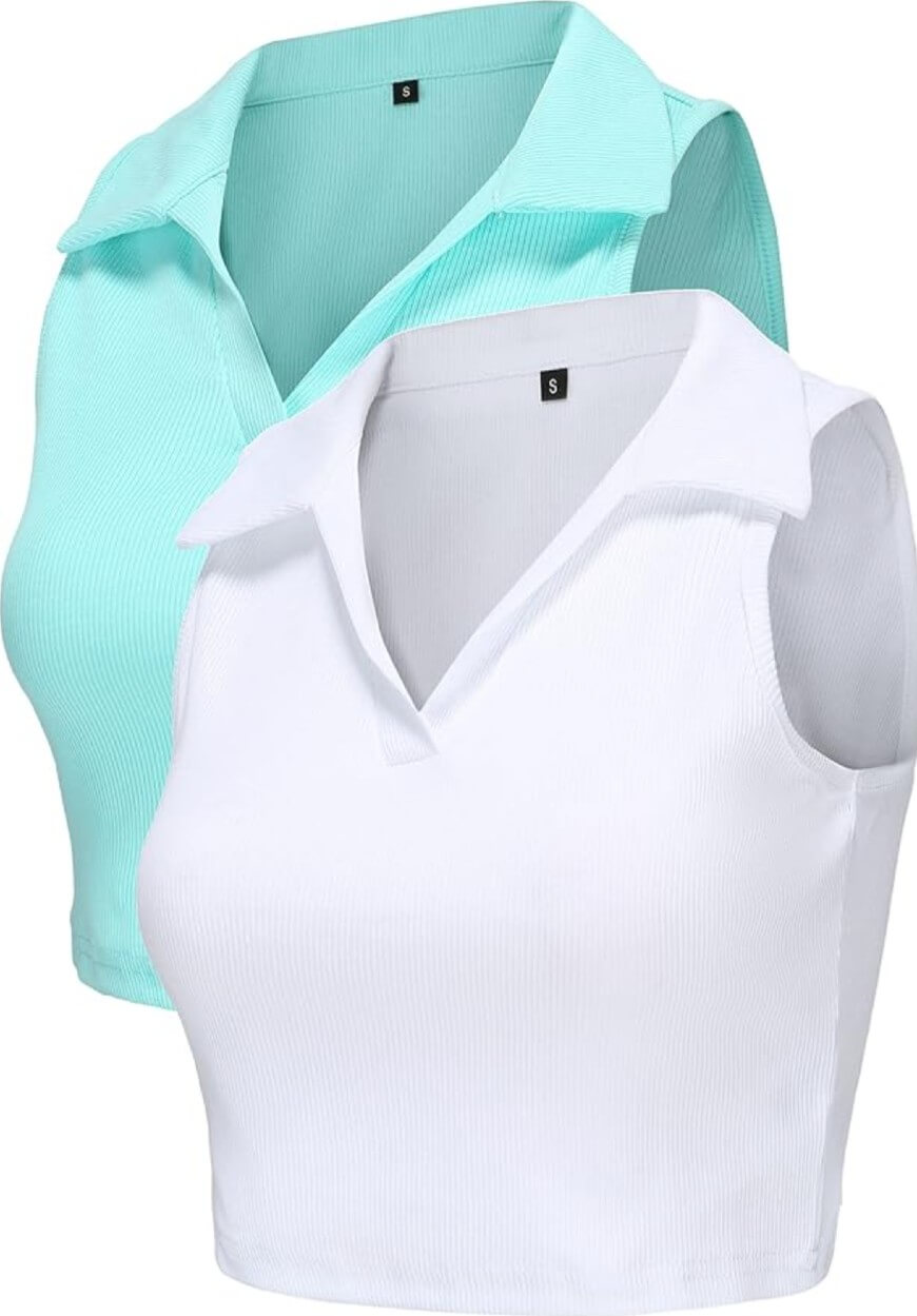 badminton crop tops