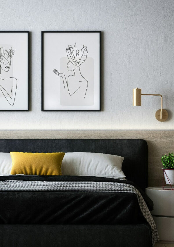 beautiful bedroom interior