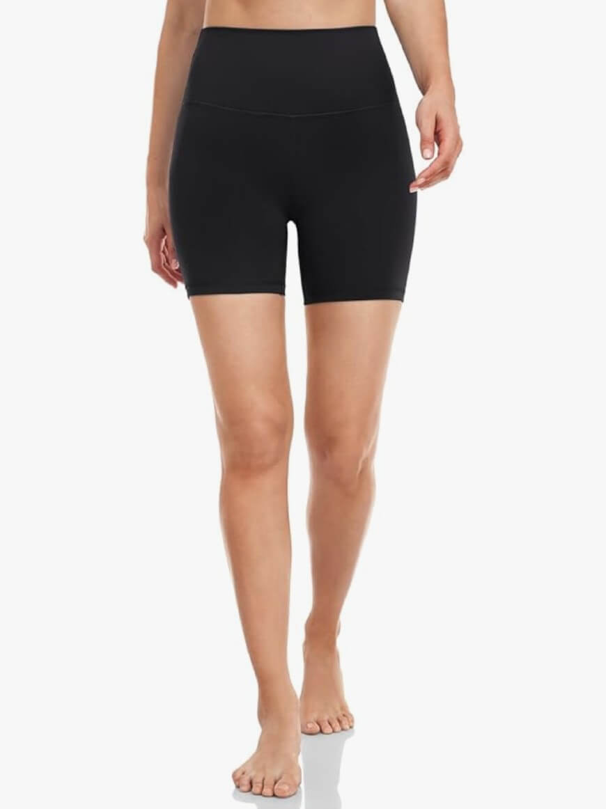 black biker shorts