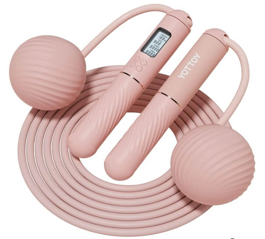 pink jump rope