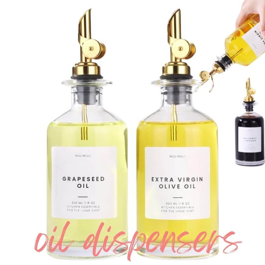 aesthetic oil dispenser bottles