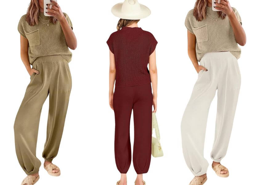 knitted coord sets from amazon