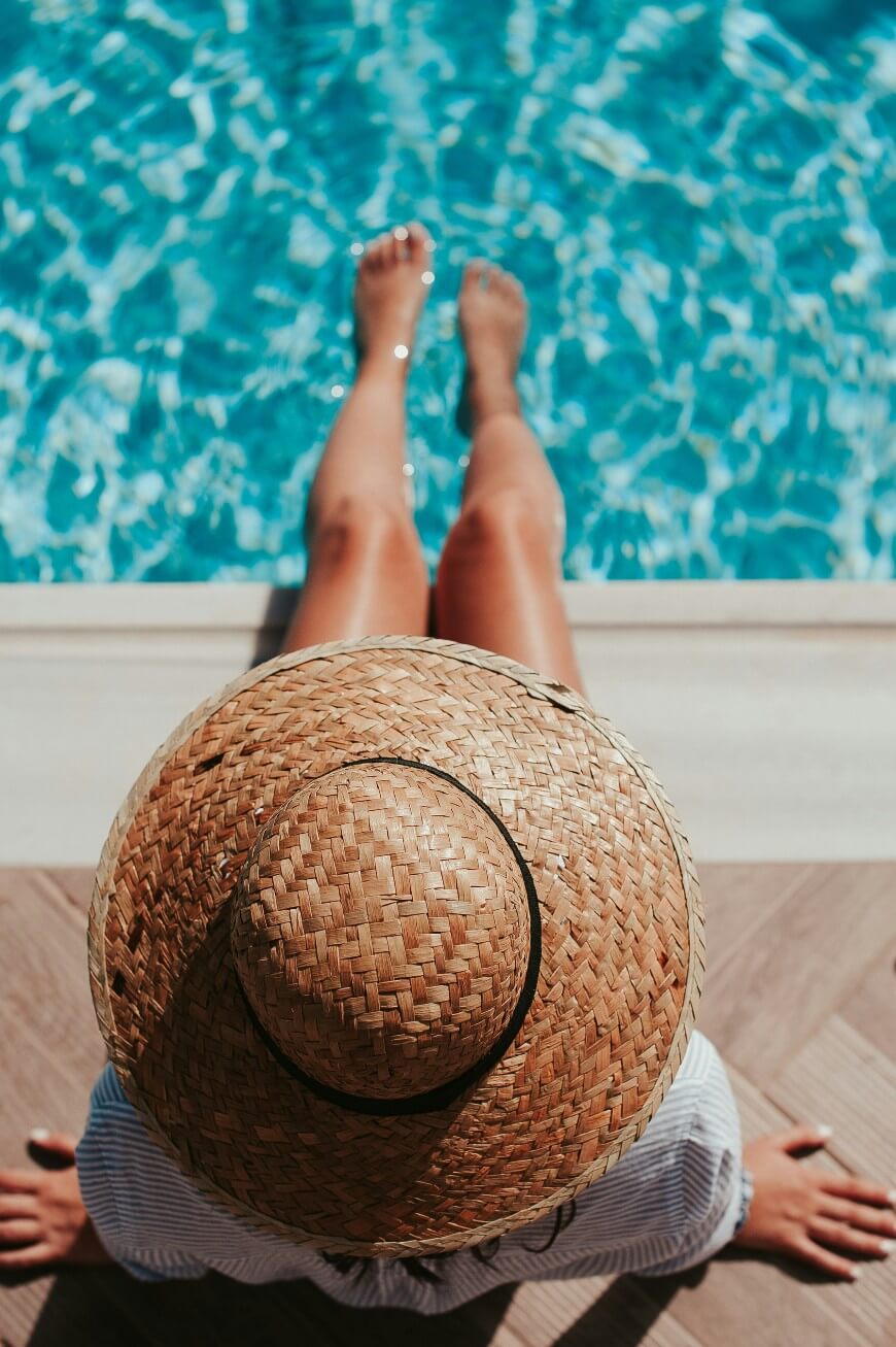 woman in swimsuit