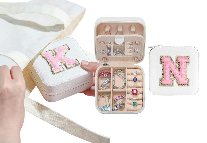 jewelry case preppy style