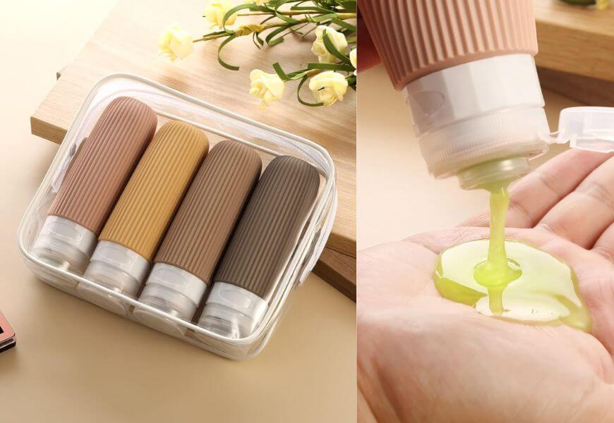squeezy travel bottles