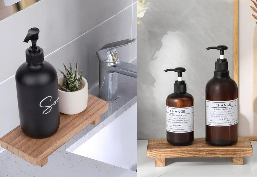 wooden small shelf from amazon