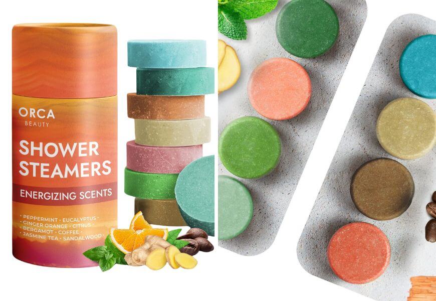 fall scented shower steamers