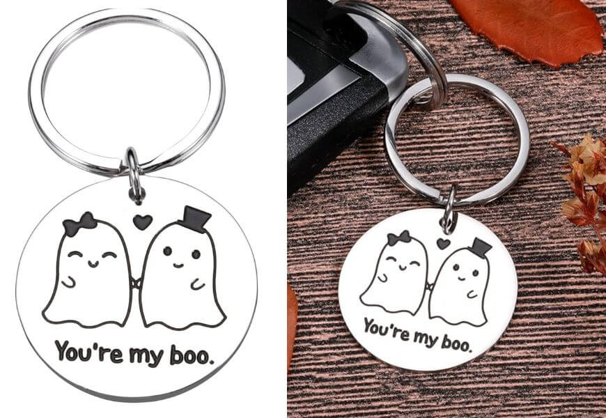 cute halloween keyring