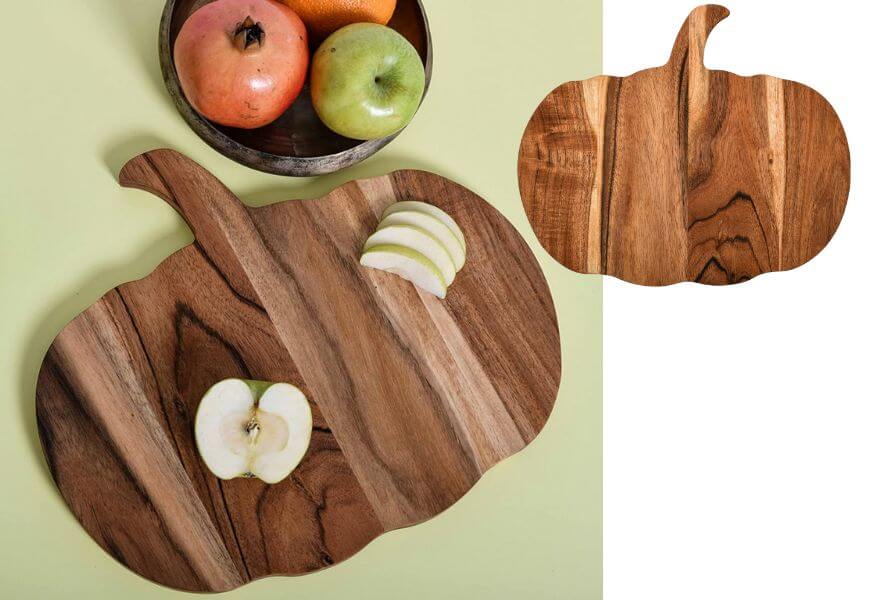 pumpkin chopping board from amazon