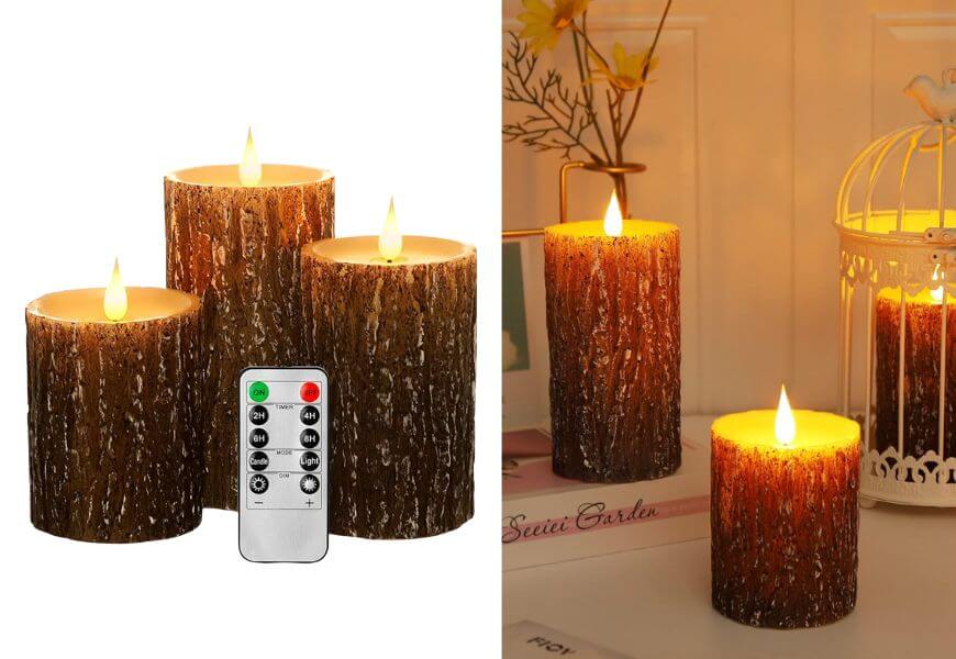 remote control christmas candles
