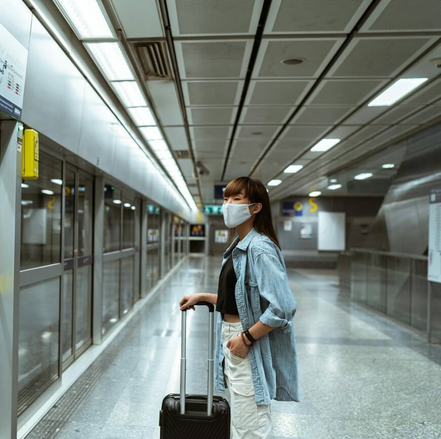 denim shirt and pants for airport