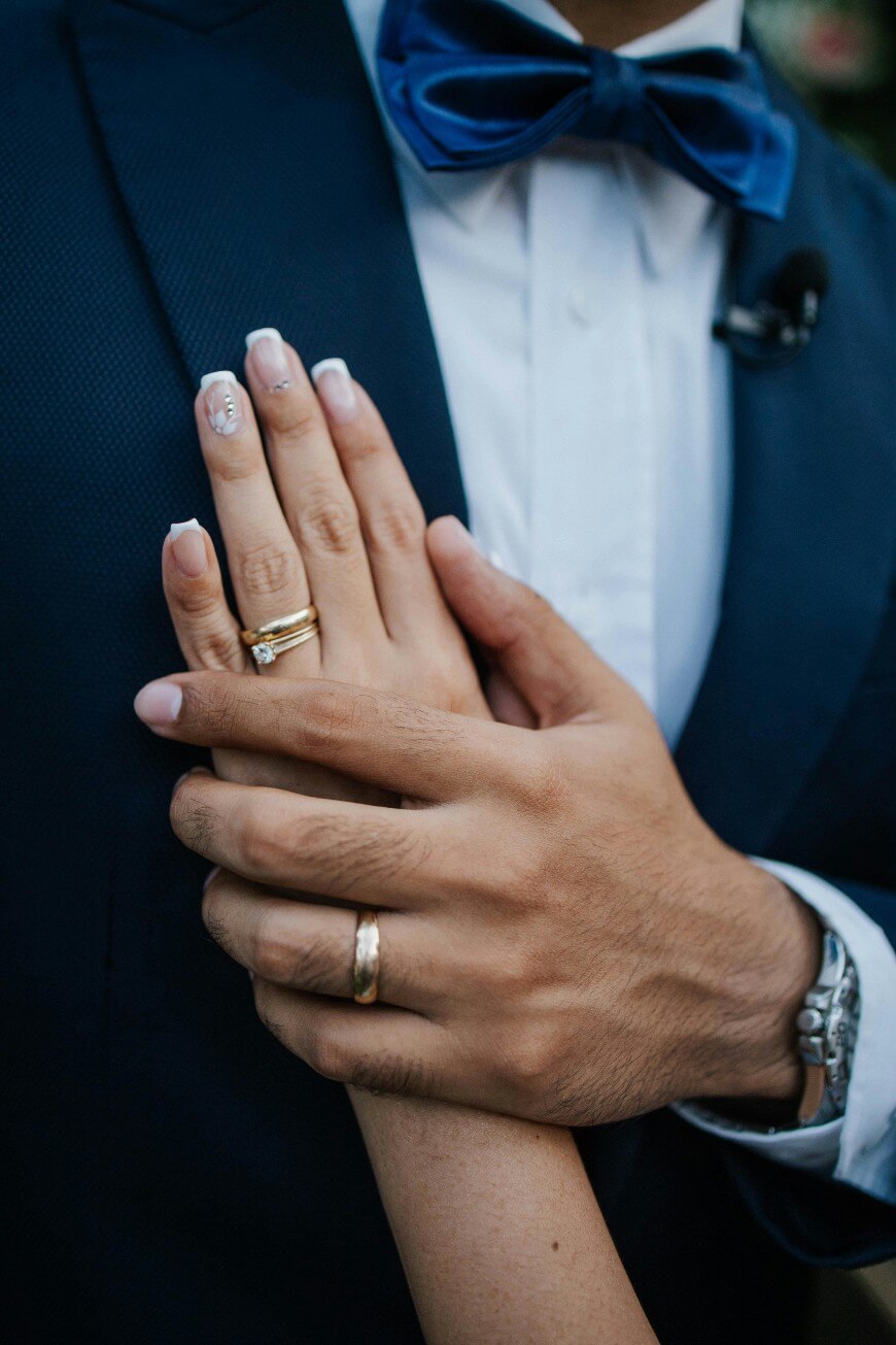pretty wedding nails