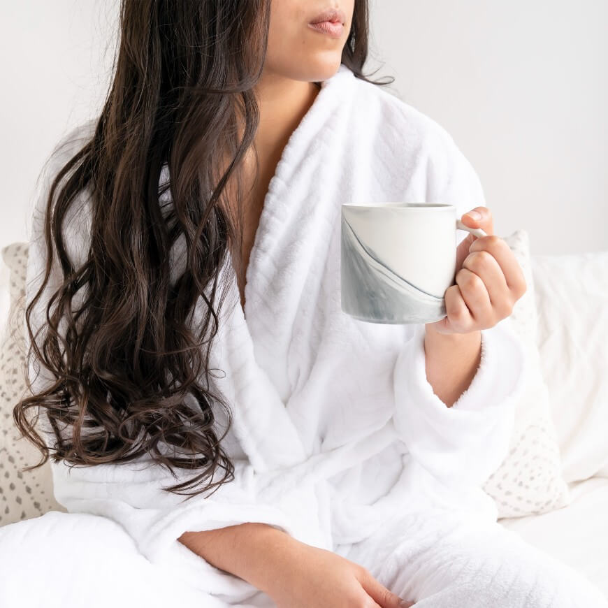 white robe