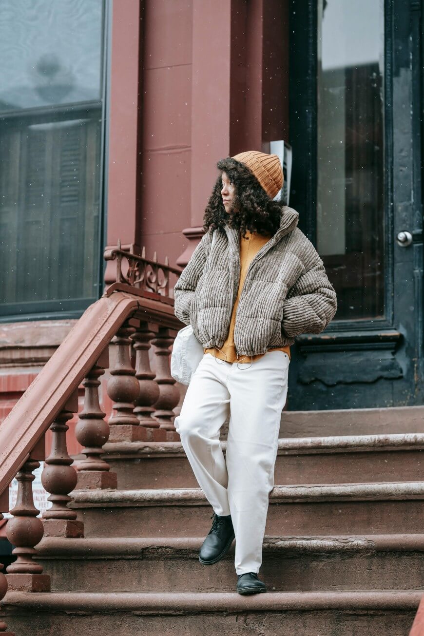 cute outfit for nyc at winter time