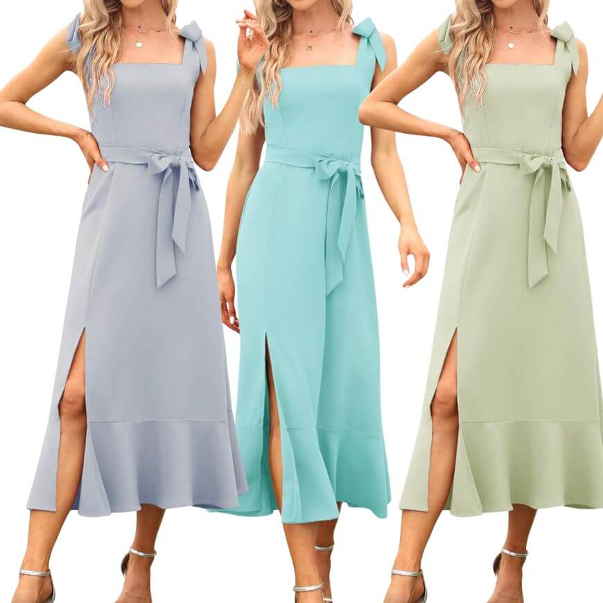 plain wedding guest dresses