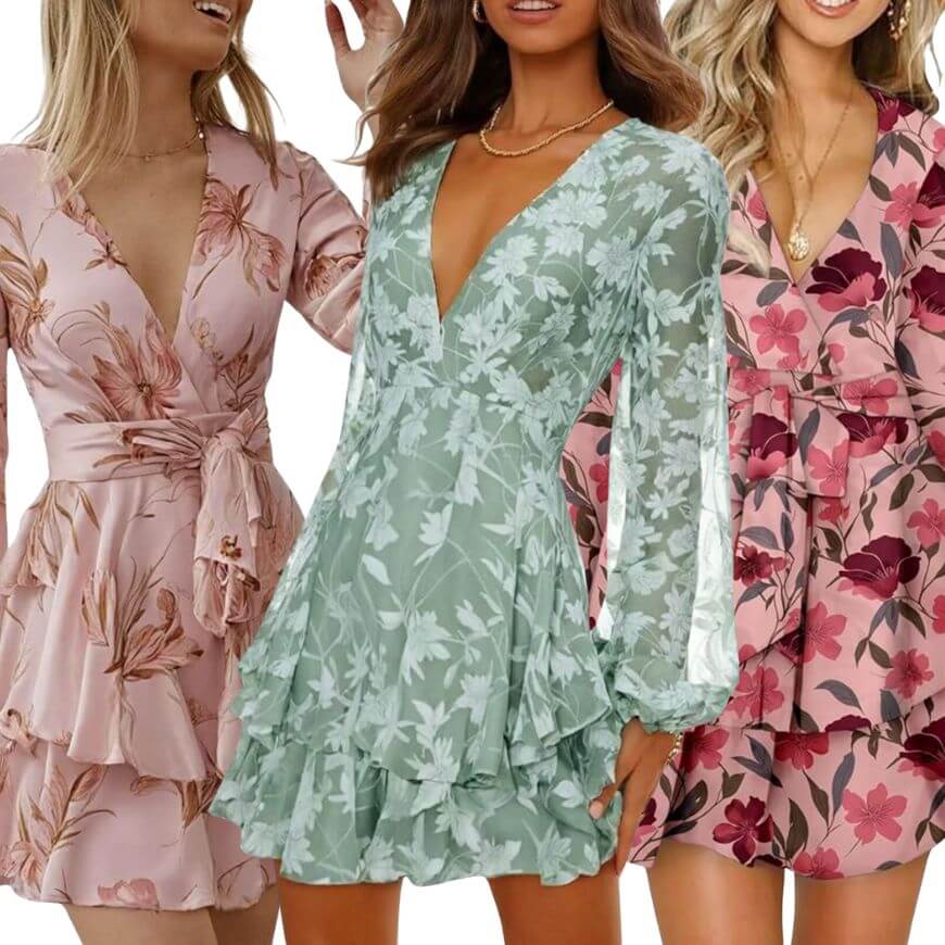 pretty short dresses from amazon