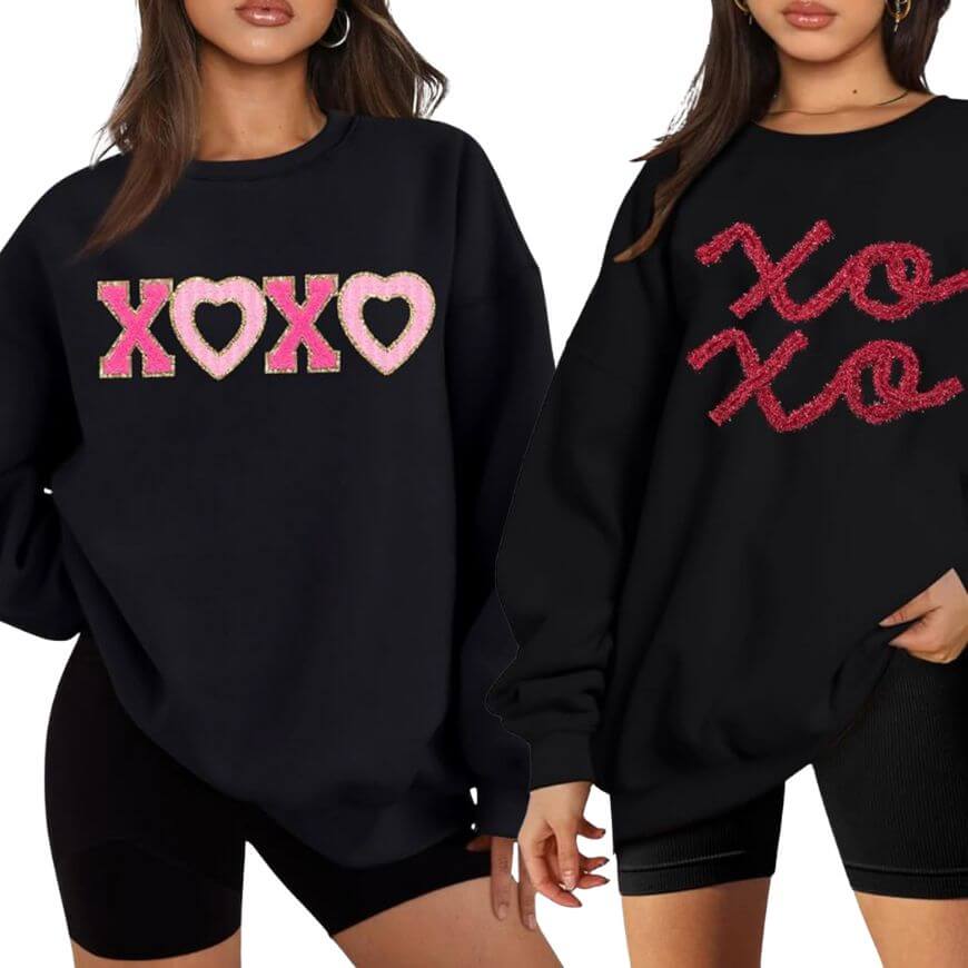 valentines sweatshirts