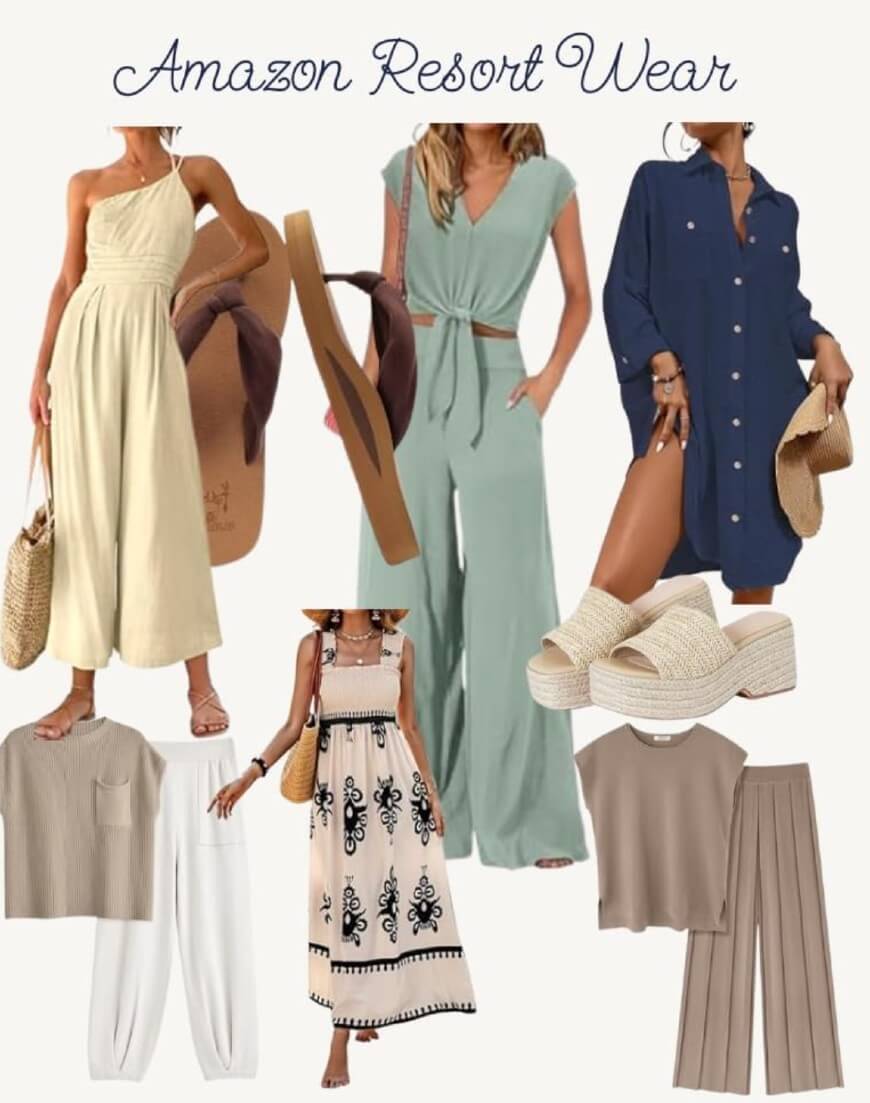 cute outfits for a beach resort