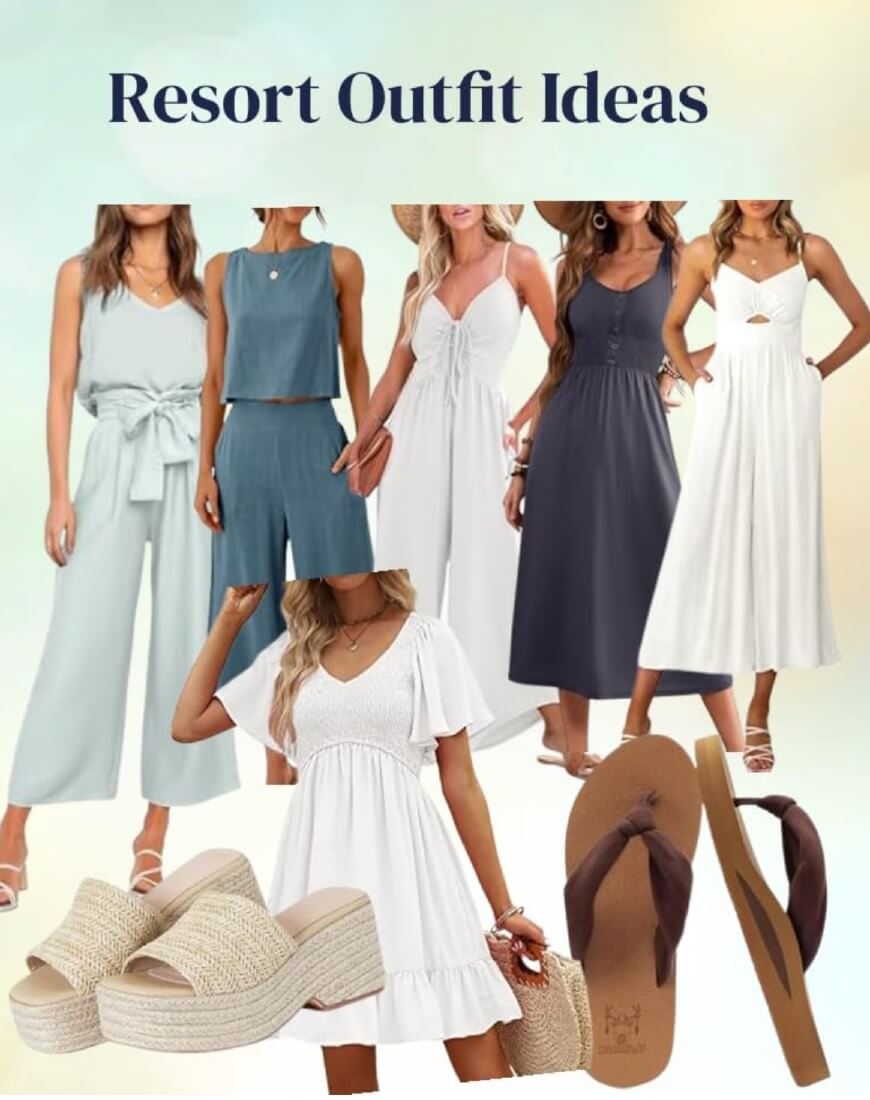 cute outfits for resort vacation