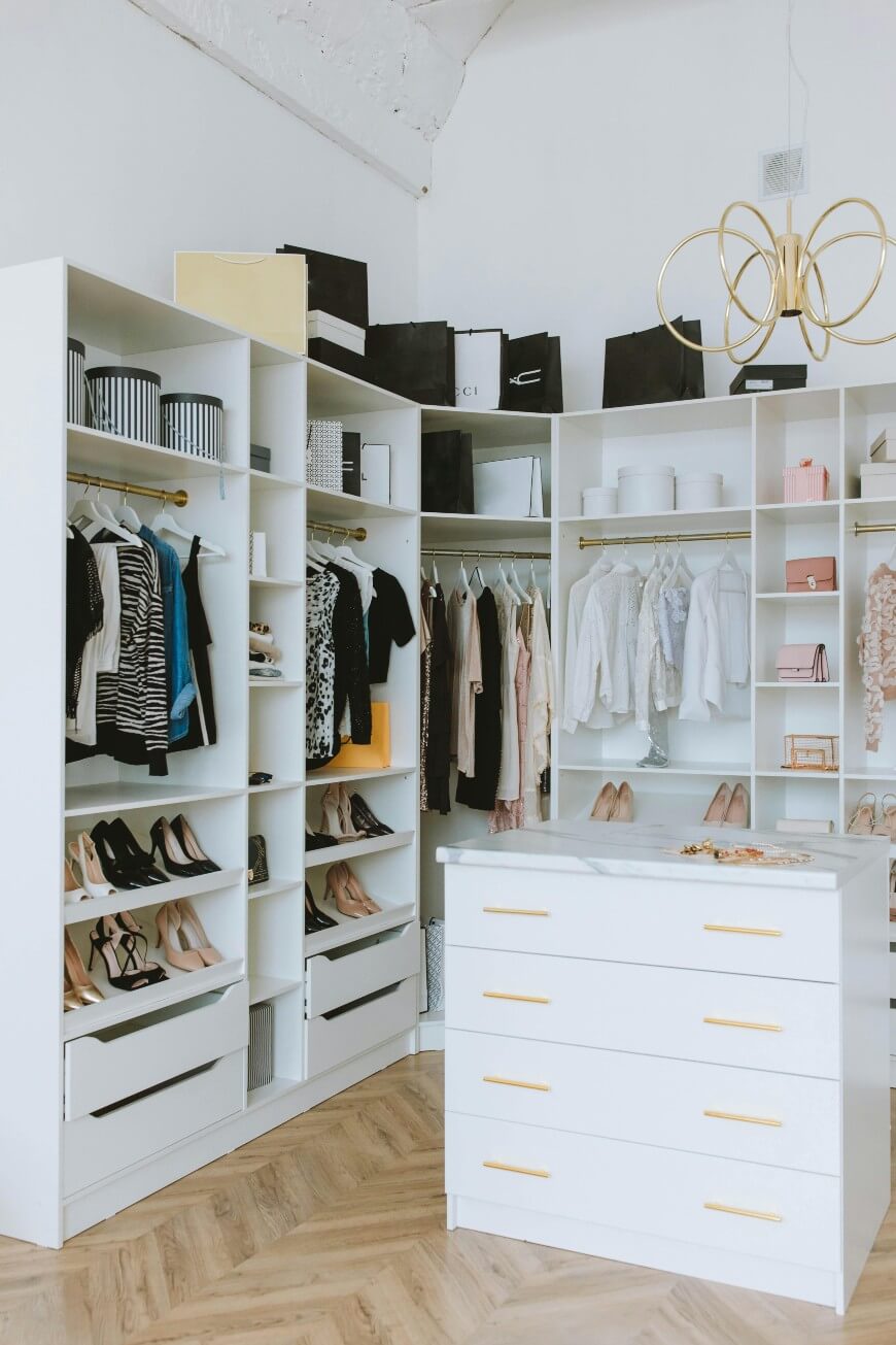 organized closet
