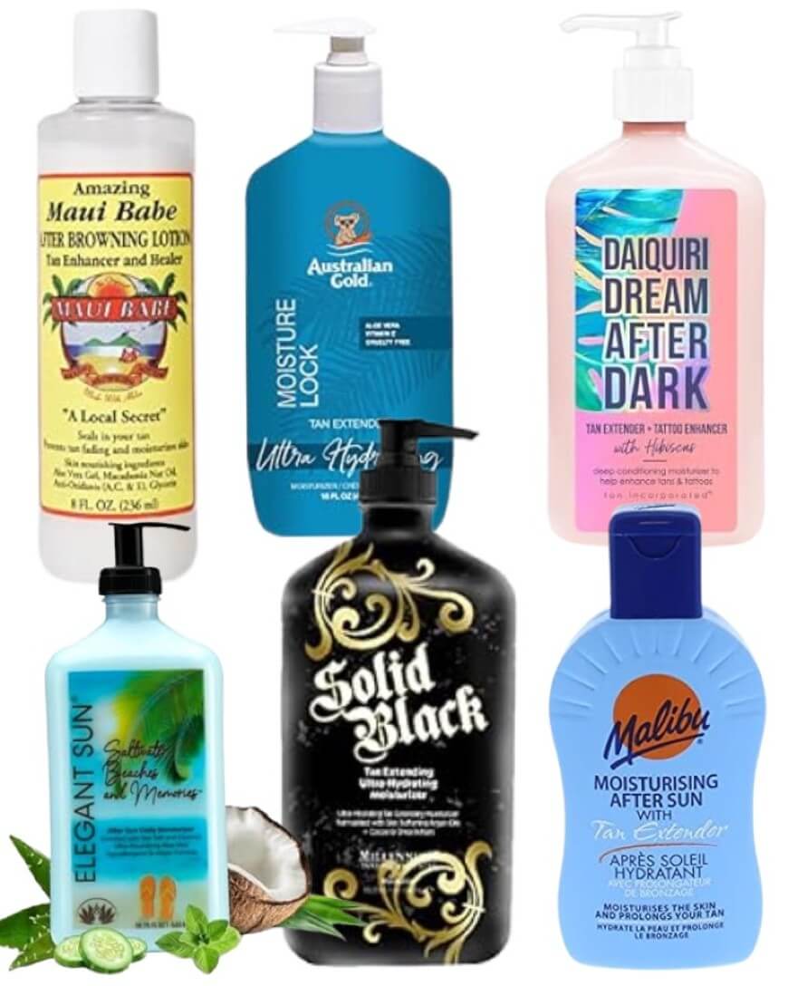 after sun with tan extender