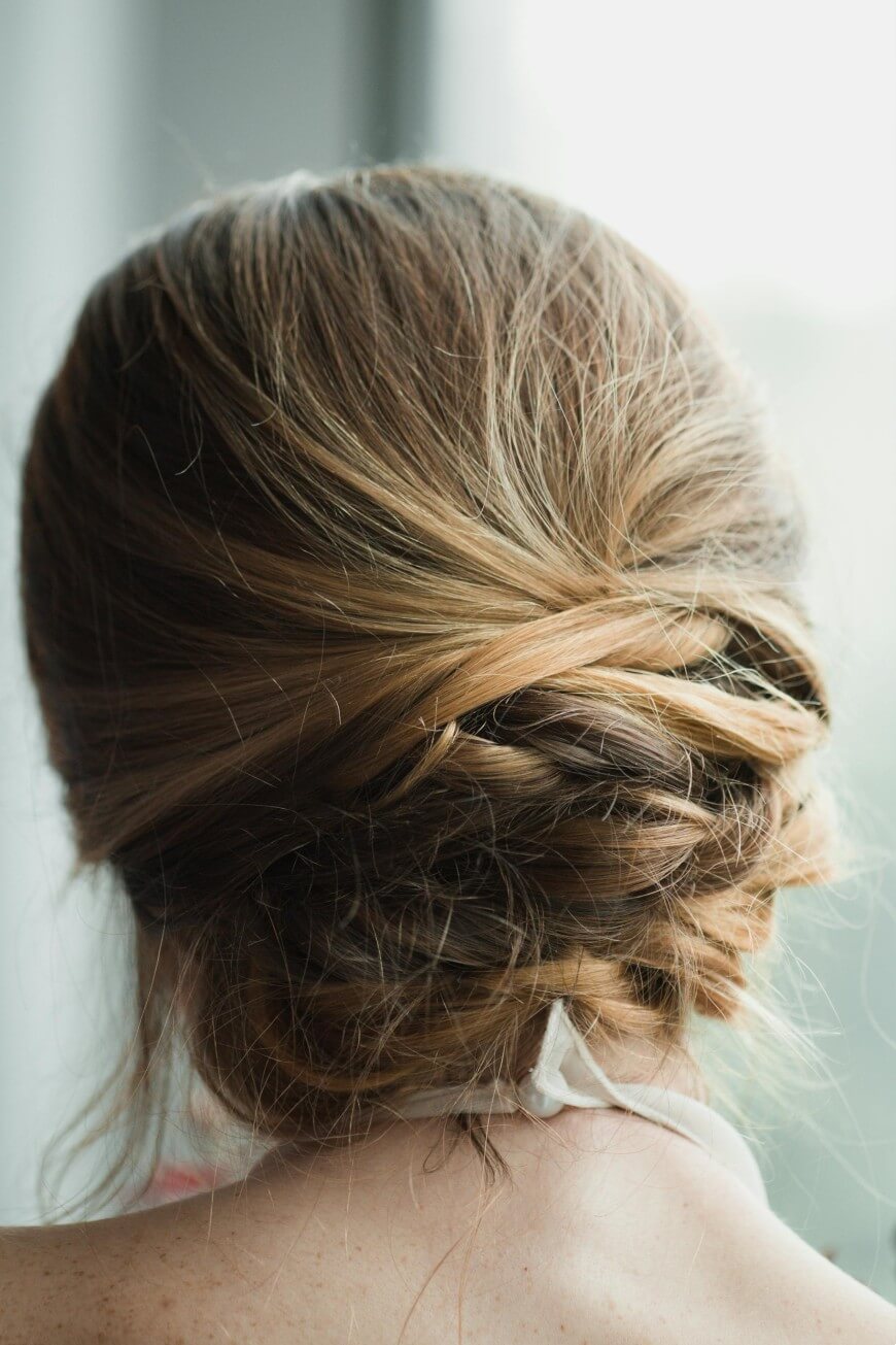 easy updo for summer