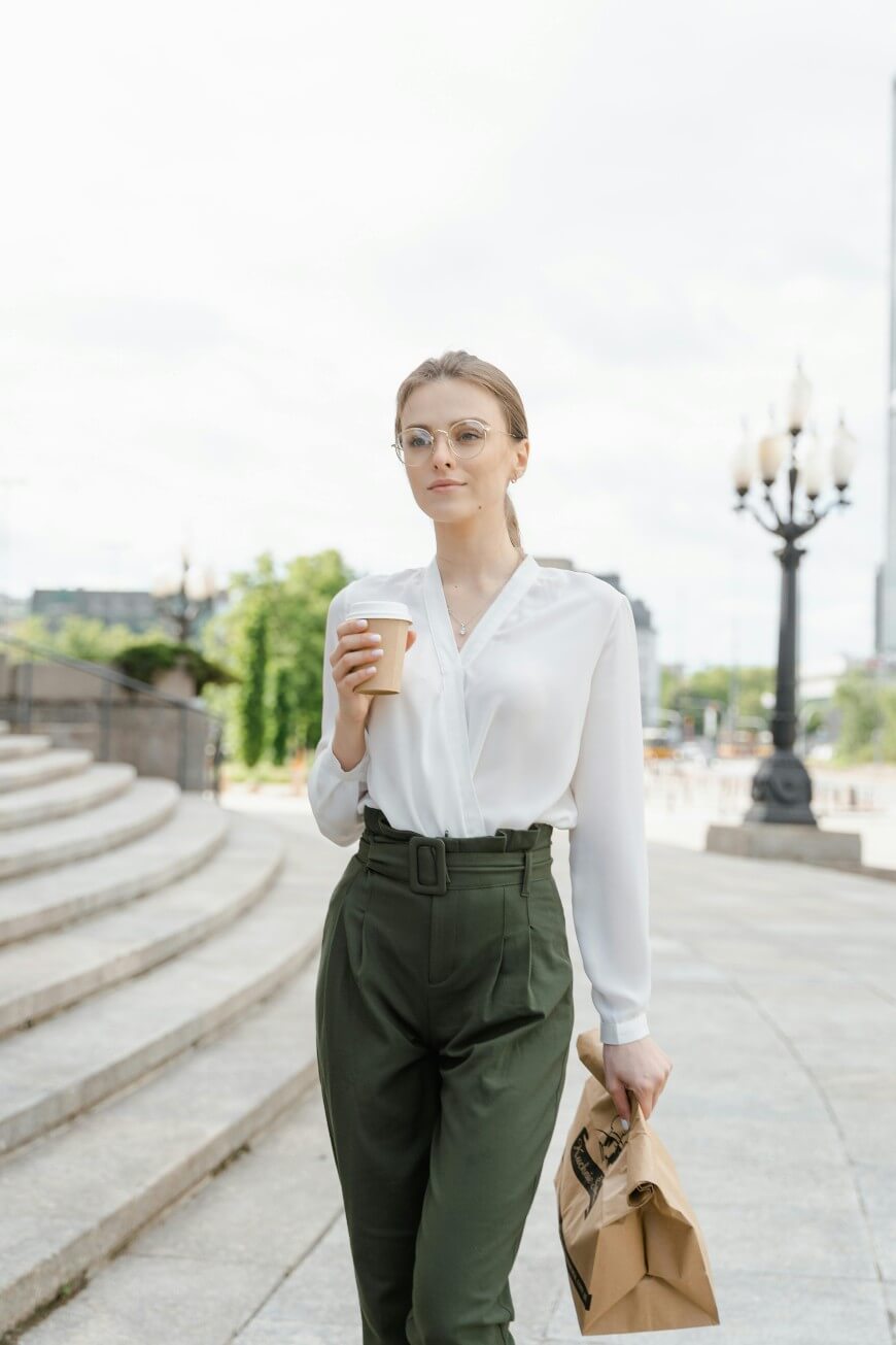 summer walk to work