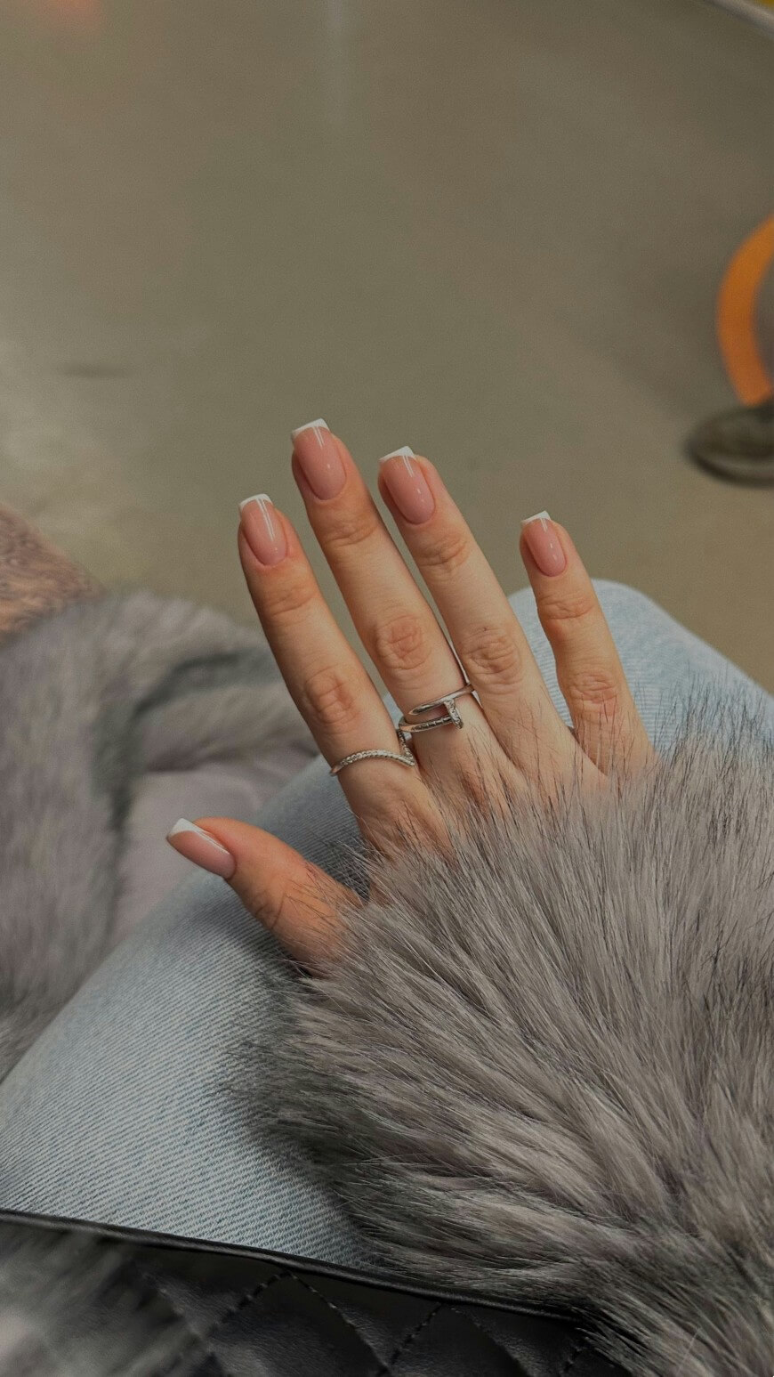 classic french manicure