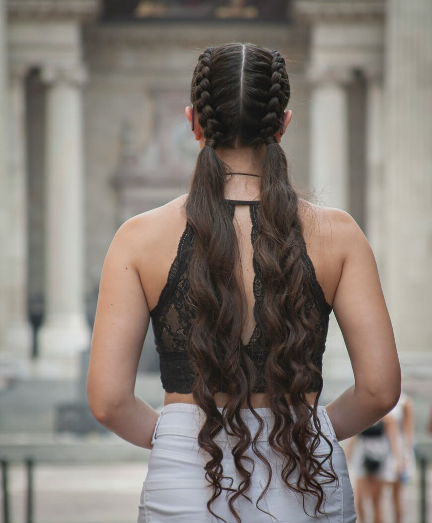 long hair braids for summer