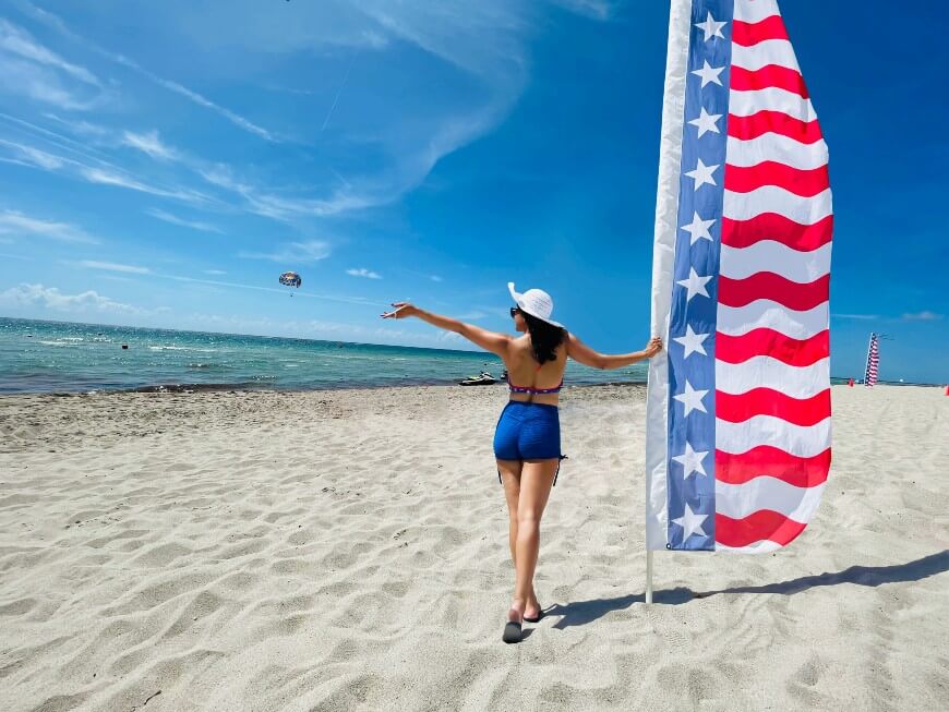 beach fourth of july fit