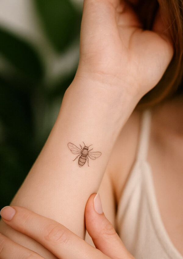 25+ Bee Tattoos That Are Sweet as Honey