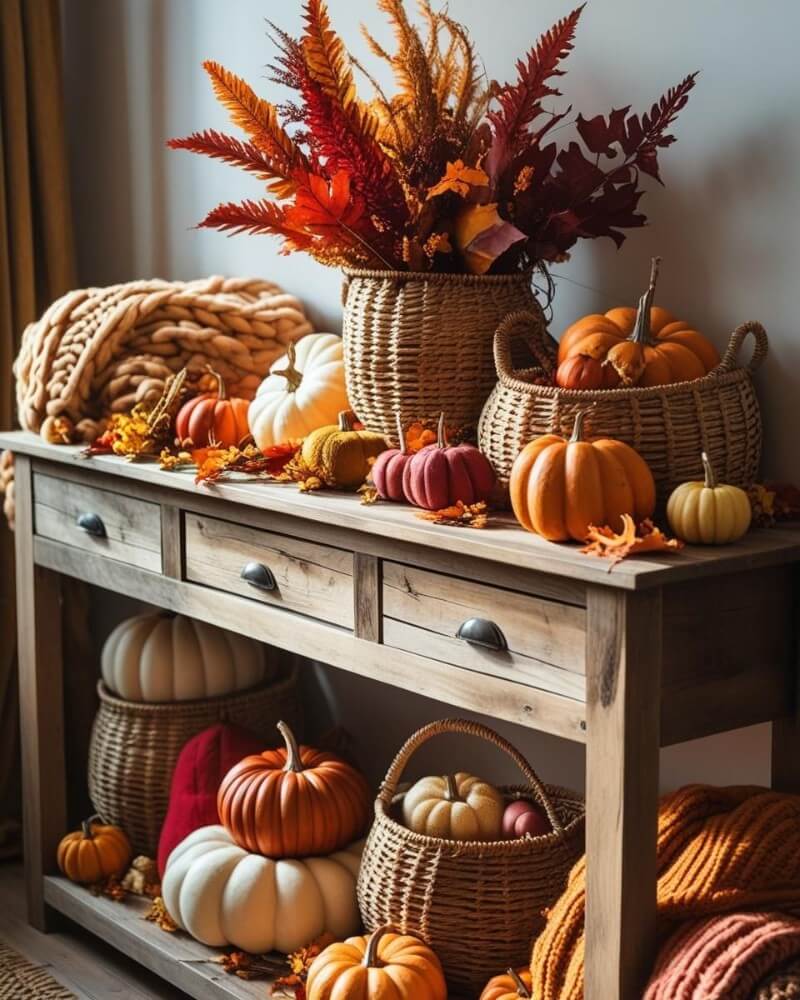 30 Fall Entry Table Decor Ideas You’ll Love