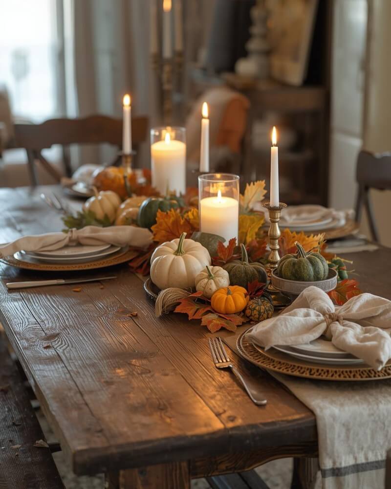 34 Gorgeous Fall Tablescapes to Elevate Your Autumn Hosting