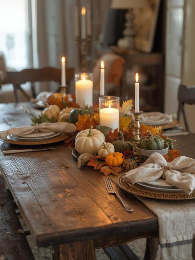 34 Gorgeous Fall Tablescapes to Elevate Your Autumn Hosting