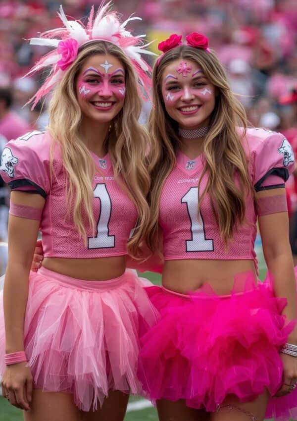 Pink Out Football Game Outfit Inspo