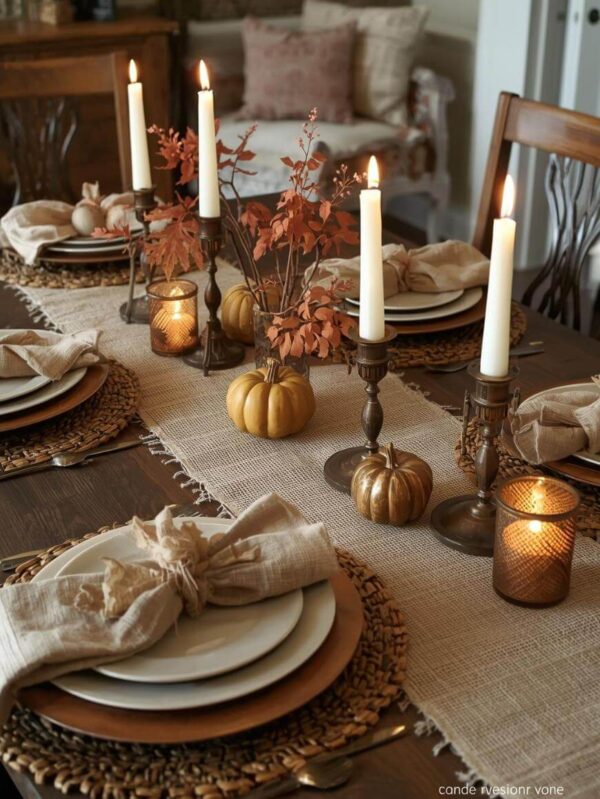 34 Gorgeous Fall Tablescapes to Elevate Your Autumn Hosting