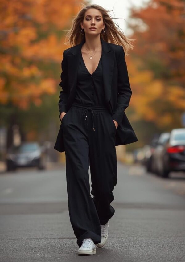 30+ Black Sweatpants Outfit Ideas That Are Effortlessly Chic